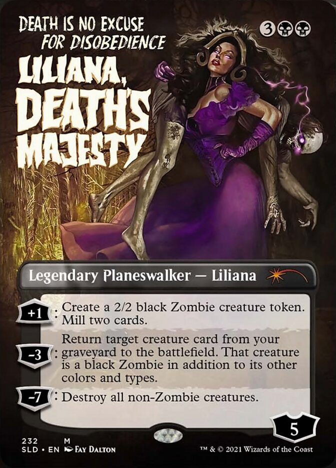 Liliana, Death's Majesty [Secret Lair Drop Series] | Kessel Run Games Inc. 