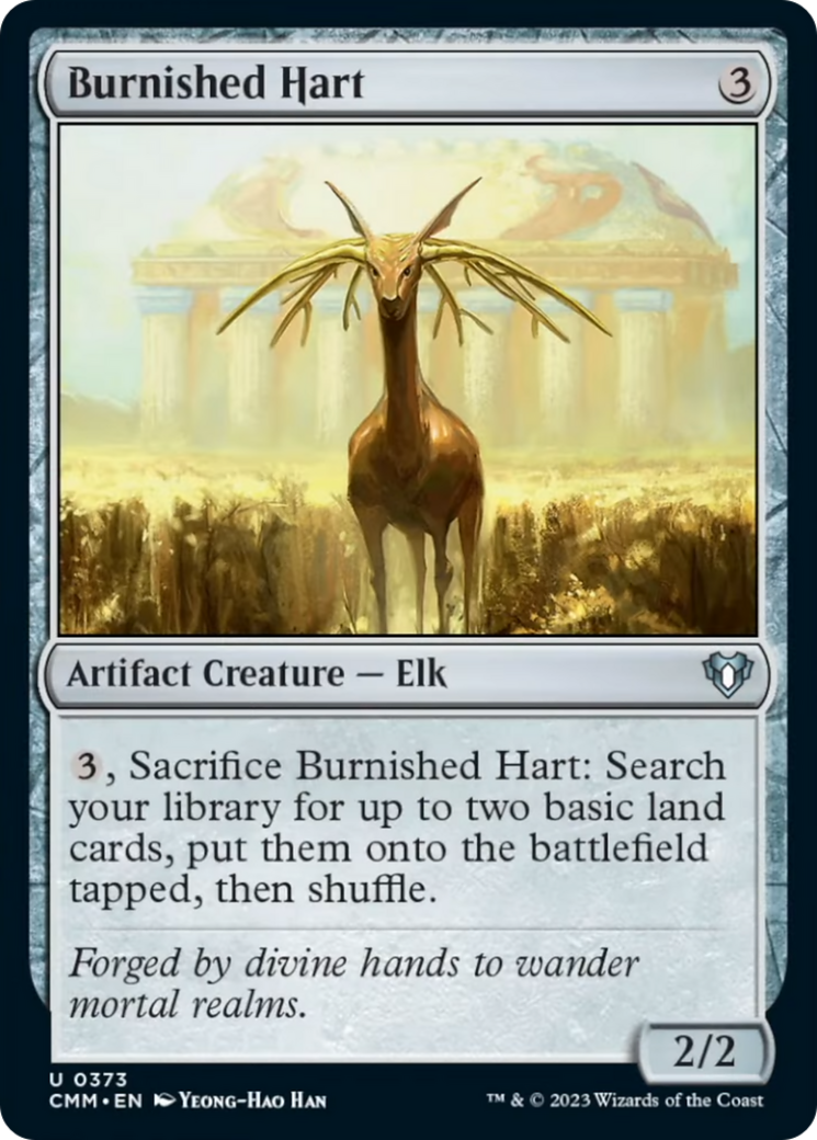 Burnished Hart [Commander Masters] | Kessel Run Games Inc. 