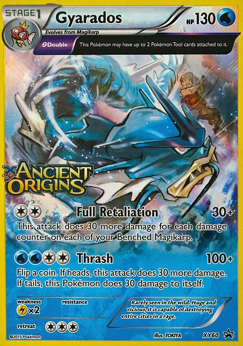 Gyarados (XY60) (Prerelease Promo) [XY: Black Star Promos] | Kessel Run Games Inc. 