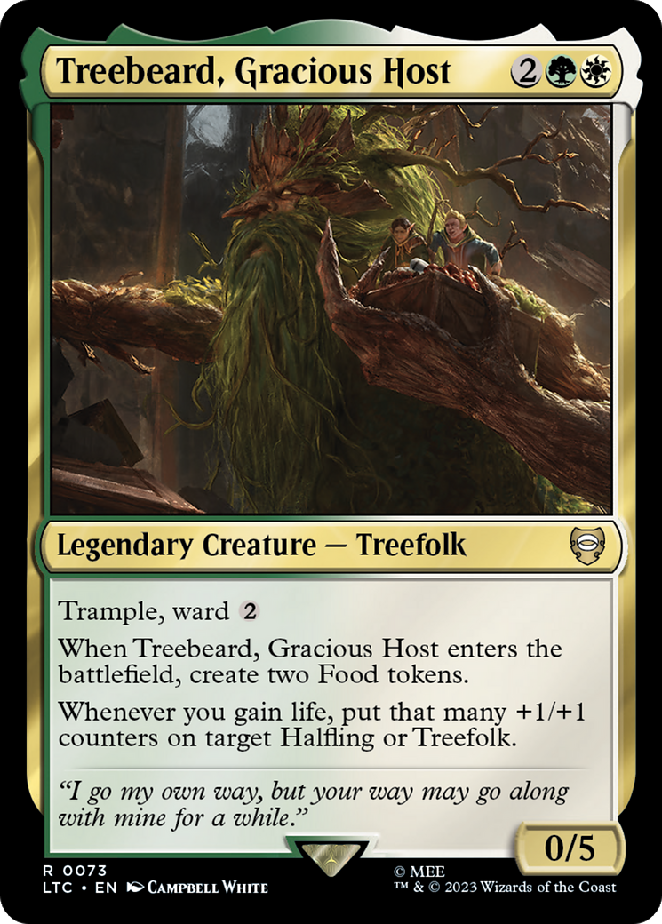 Treebeard, Gracious Host [The Lord of the Rings: Tales of Middle-Earth Commander] | Kessel Run Games Inc. 