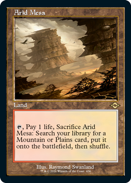 Arid Mesa (Retro Foil Etched) [Modern Horizons 2] | Kessel Run Games Inc. 