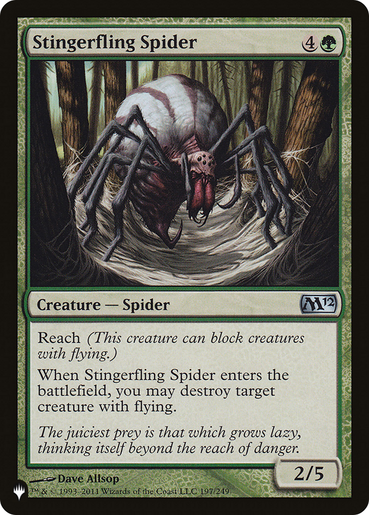 Stingerfling Spider [The List Reprints] | Kessel Run Games Inc. 