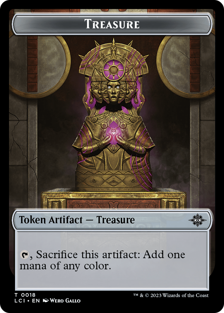 Treasure Token [The Lost Caverns of Ixalan Tokens] | Kessel Run Games Inc. 