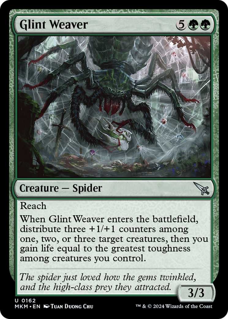 Glint Weaver [Murders at Karlov Manor] | Kessel Run Games Inc. 