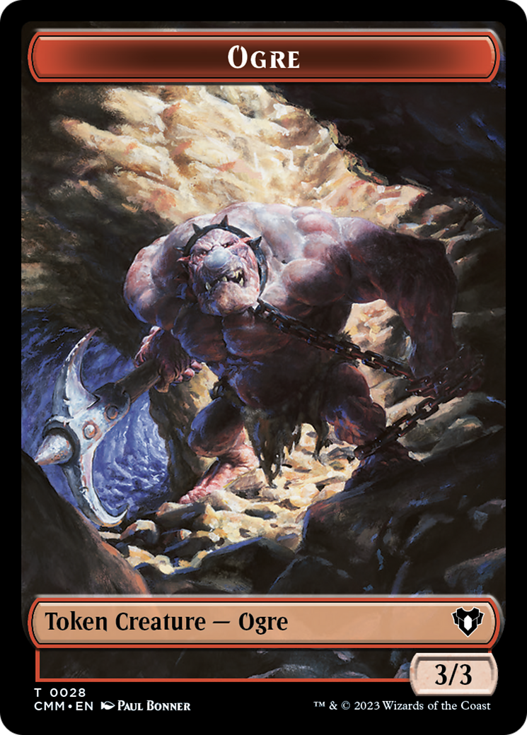 Ogre Token [Commander Masters Tokens] | Kessel Run Games Inc. 