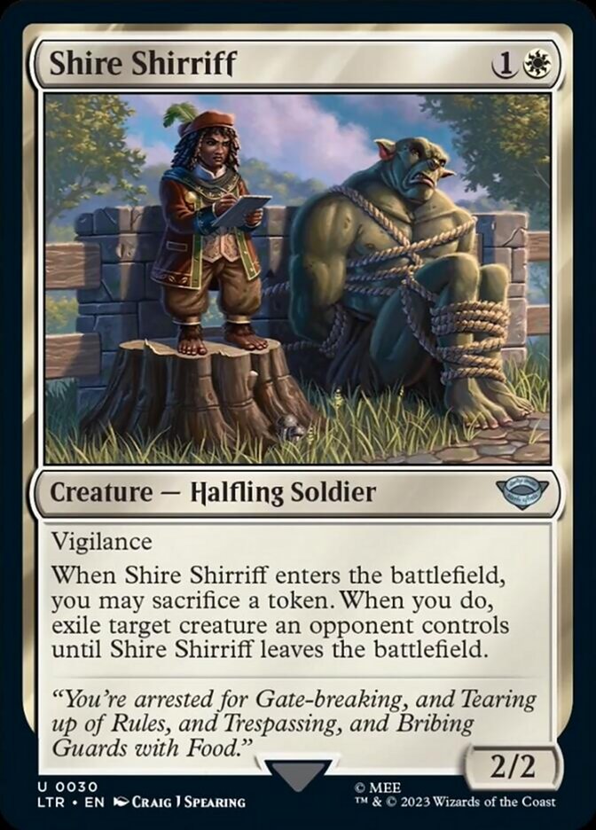 Shire Shirriff [The Lord of the Rings: Tales of Middle-Earth] | Kessel Run Games Inc. 