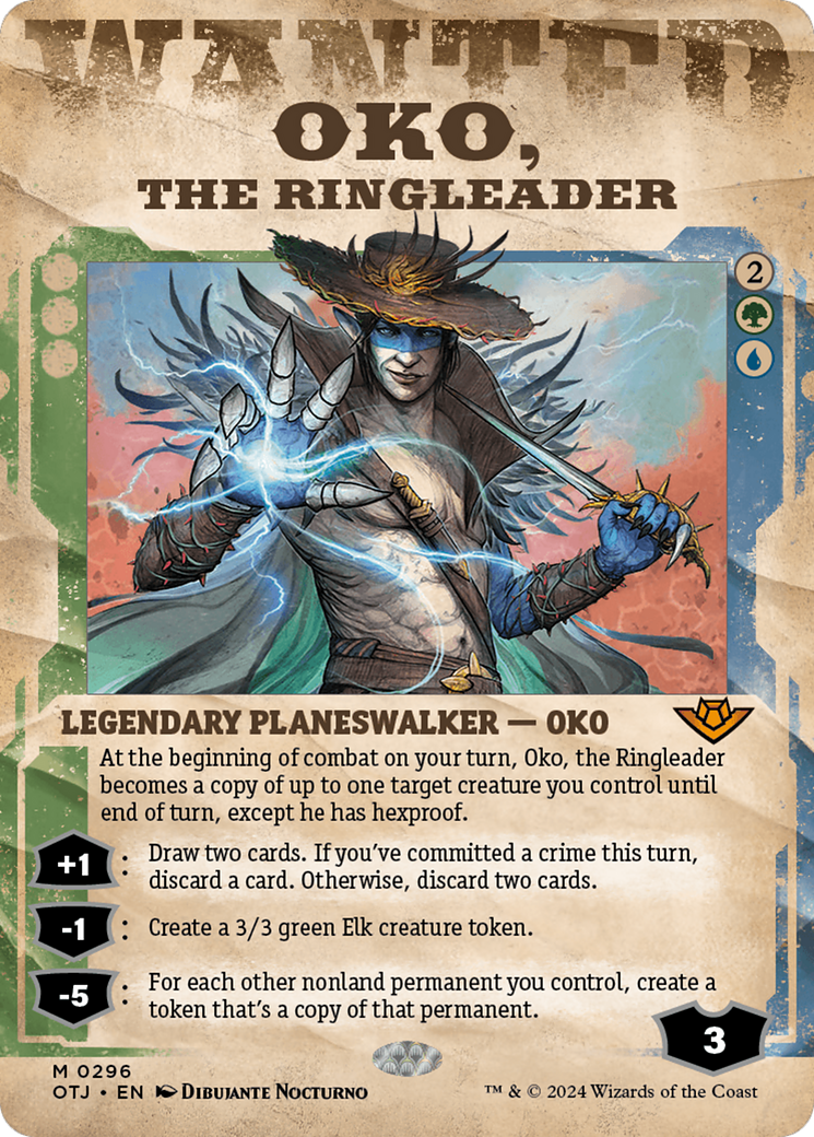 Oko, the Ringleader (Showcase) [Outlaws of Thunder Junction] | Kessel Run Games Inc. 