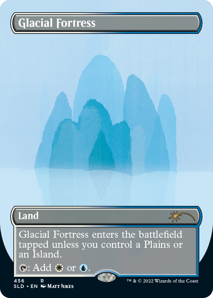 Glacial Fortress (Borderless) [Secret Lair Drop Series] | Kessel Run Games Inc. 