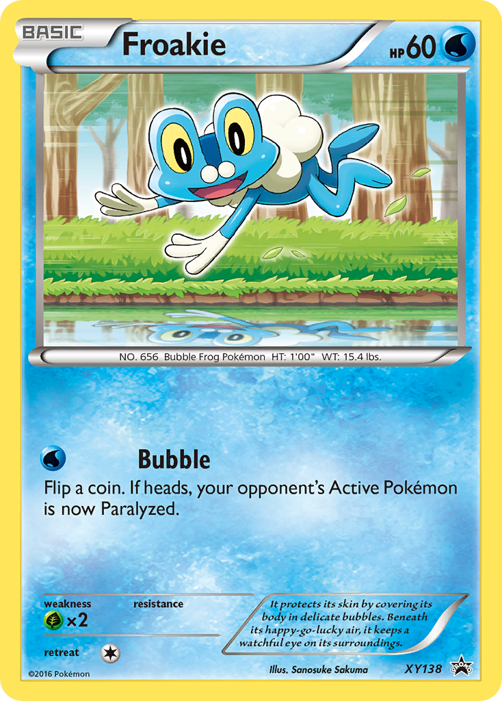 Froakie (XY138) [XY: Black Star Promos] | Kessel Run Games Inc. 