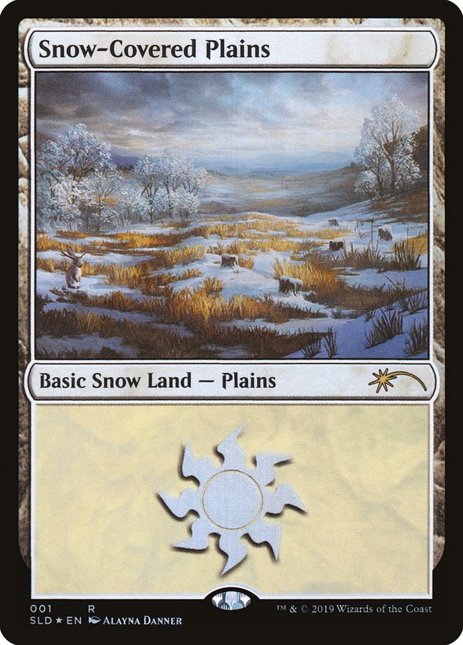 Snow-Covered Plains (001) [Secret Lair Drop Series] | Kessel Run Games Inc. 