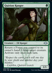 Quirion Ranger (Foil Etched) [Modern Horizons 2] | Kessel Run Games Inc. 