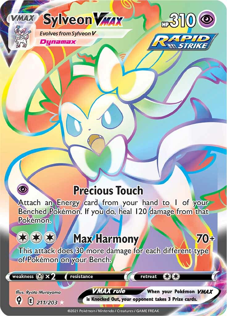 Sylveon VMAX (211/203) [Sword & Shield: Evolving Skies] | Kessel Run Games Inc. 