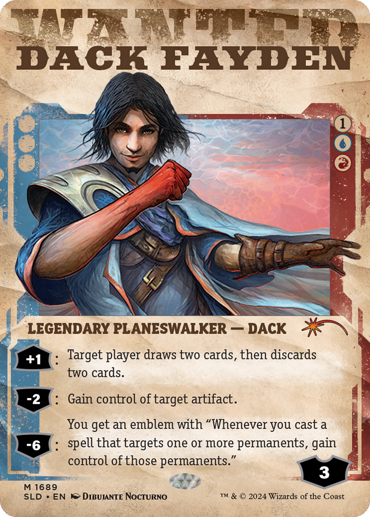 Dack Fayden (1689) [Secret Lair Drop Series] | Kessel Run Games Inc. 