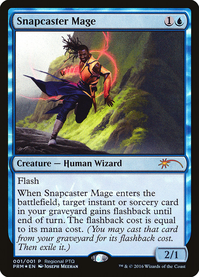 Snapcaster Mage (Regional PTQ) [Pro Tour Promos] | Kessel Run Games Inc. 