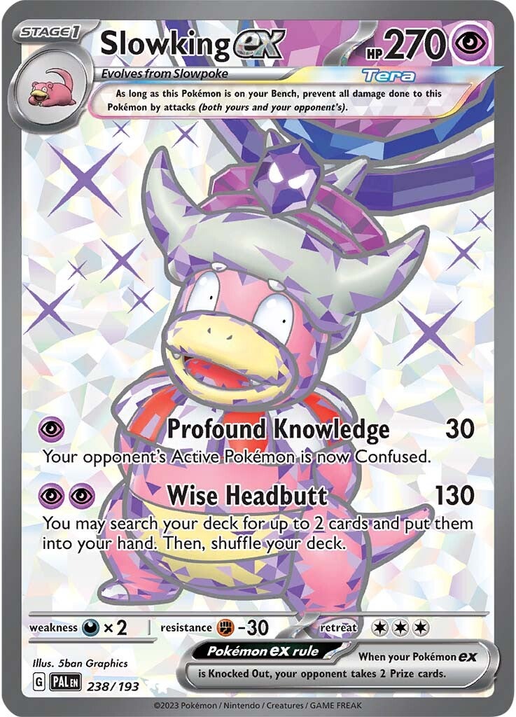 Slowking ex (238/193) [Scarlet & Violet: Paldea Evolved] | Kessel Run Games Inc. 