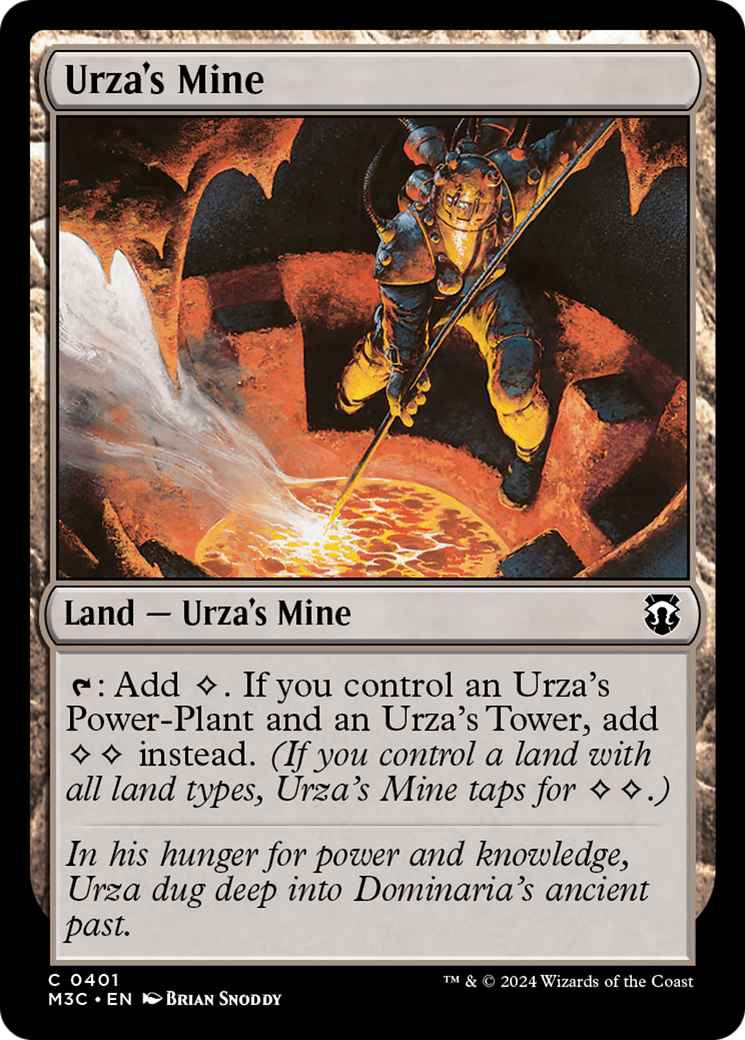 Urza's Mine (Ripple Foil) [Modern Horizons 3 Commander] | Kessel Run Games Inc. 