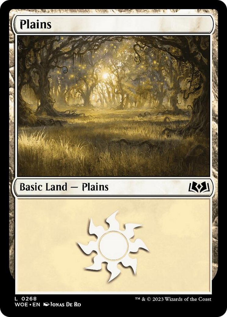 Plains (0268) [Wilds of Eldraine] | Kessel Run Games Inc. 