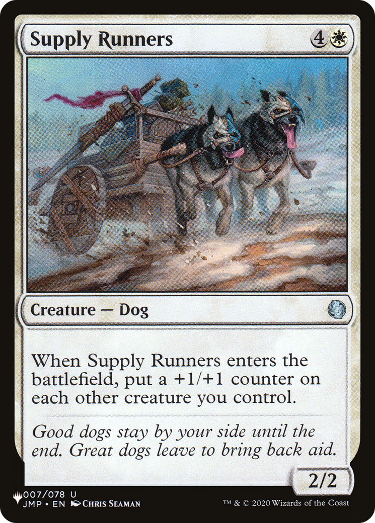 Supply Runners [The List Reprints] | Kessel Run Games Inc. 