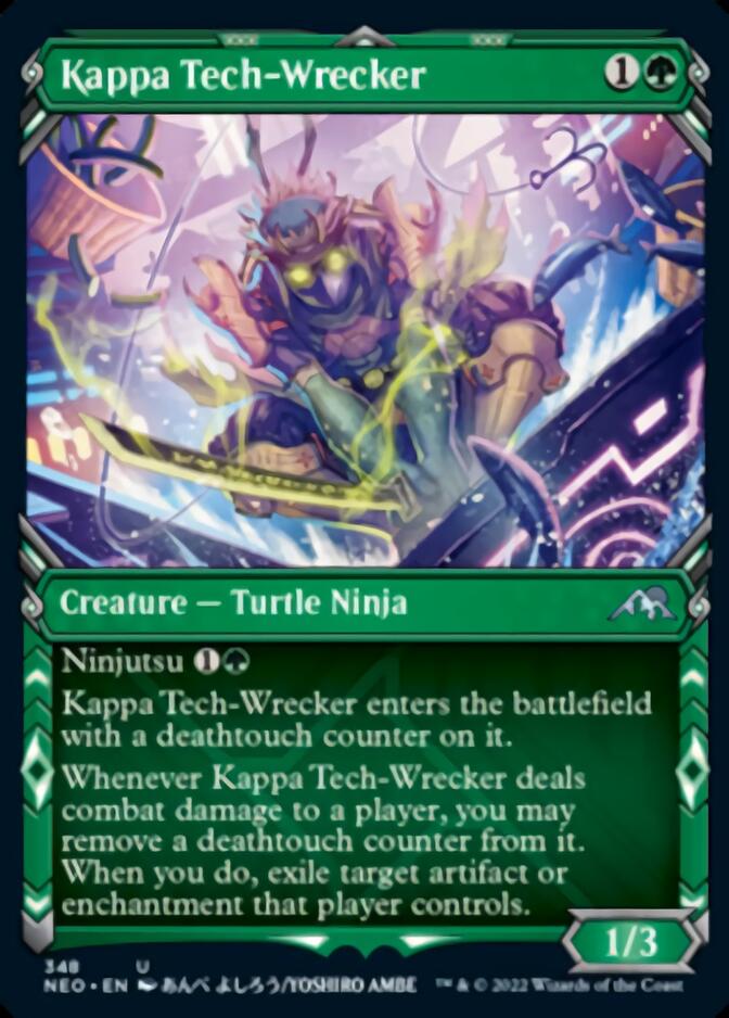 Kappa Tech-Wrecker (Showcase Ninja) [Kamigawa: Neon Dynasty] | Kessel Run Games Inc. 