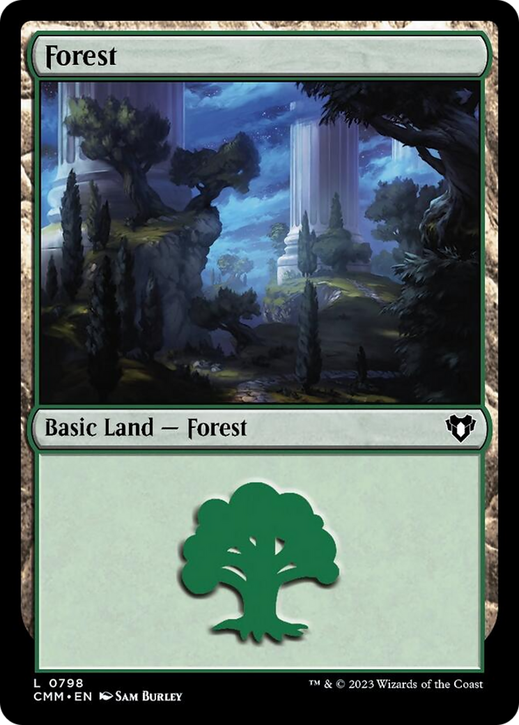 Forest (798) [Commander Masters] | Kessel Run Games Inc. 