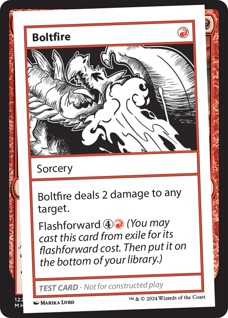 Boltfire [Mystery Booster 2 Playtest Cards] | Kessel Run Games Inc. 