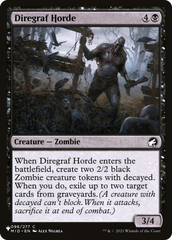 Diregraf Horde [The List Reprints] | Kessel Run Games Inc. 