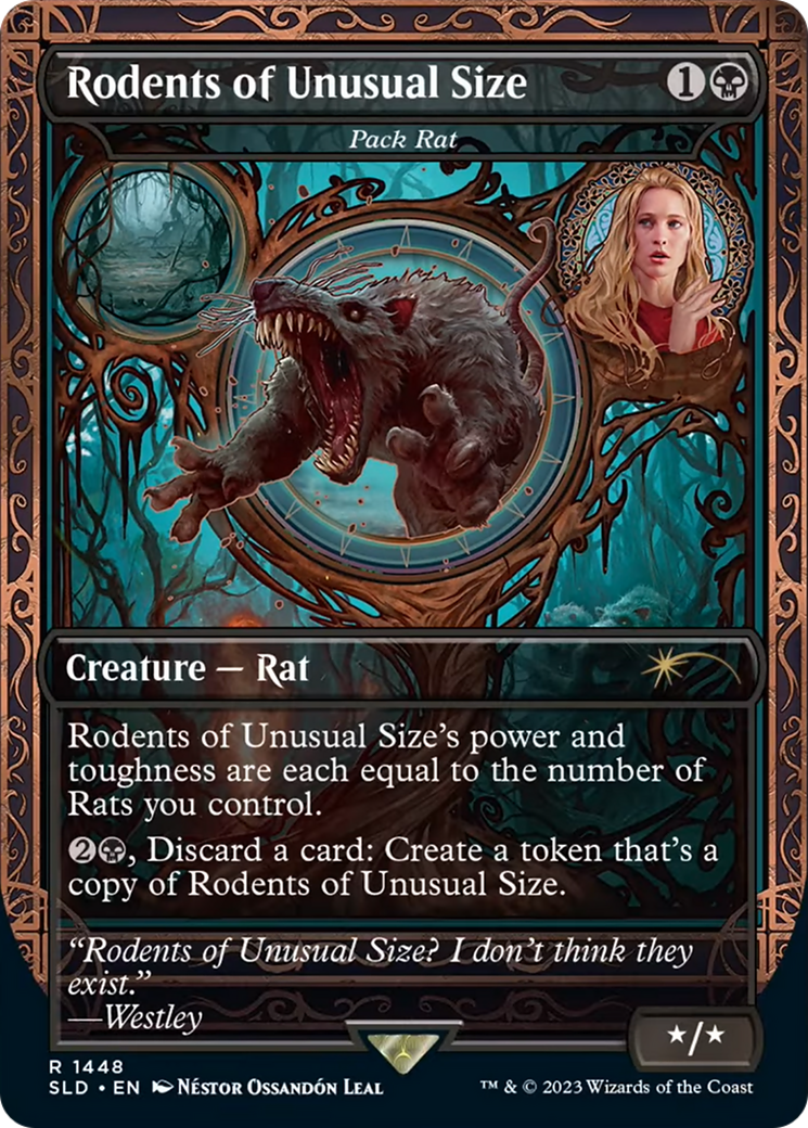 Rodents of Unusual Size - Pack Rat [Secret Lair Drop Series] | Kessel Run Games Inc. 