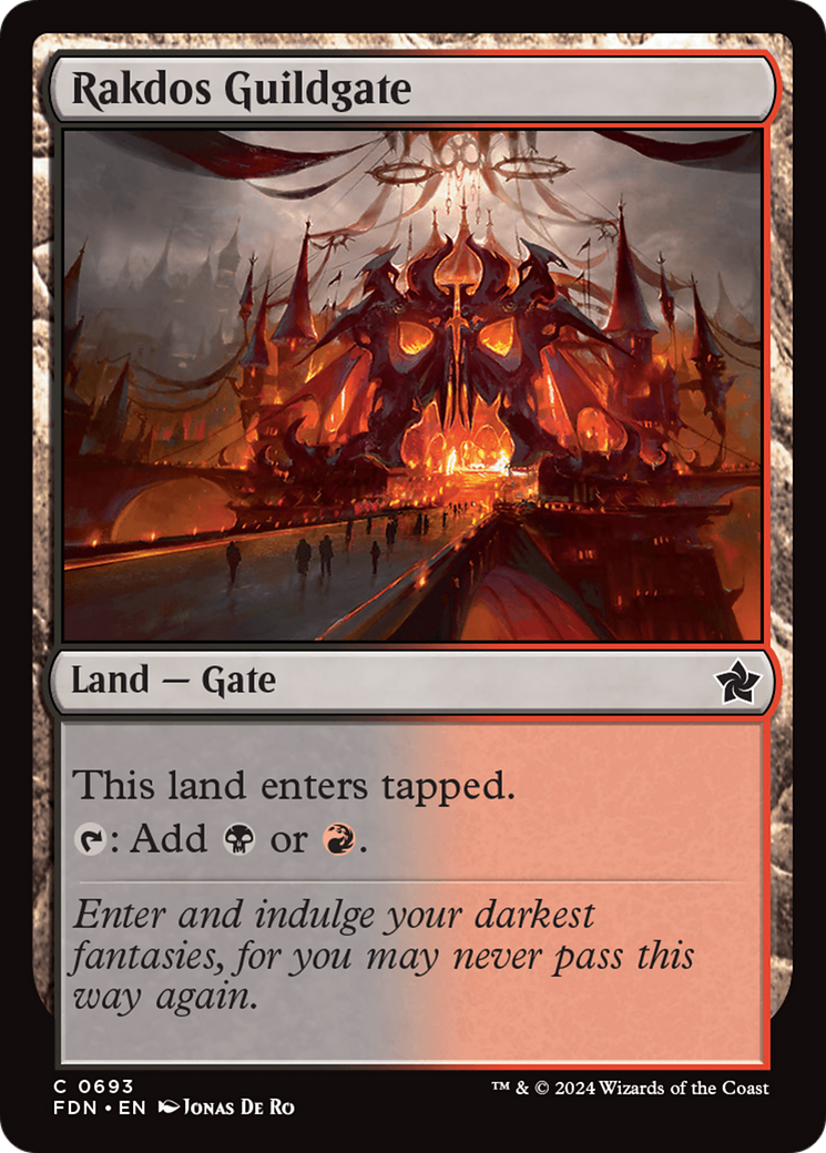 Rakdos Guildgate [Foundations] | Kessel Run Games Inc. 