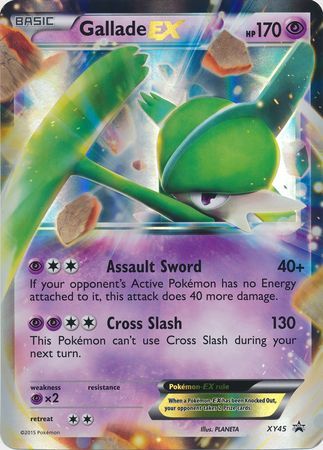 Gallade EX (XY45) (Jumbo Card) [XY: Black Star Promos] | Kessel Run Games Inc. 