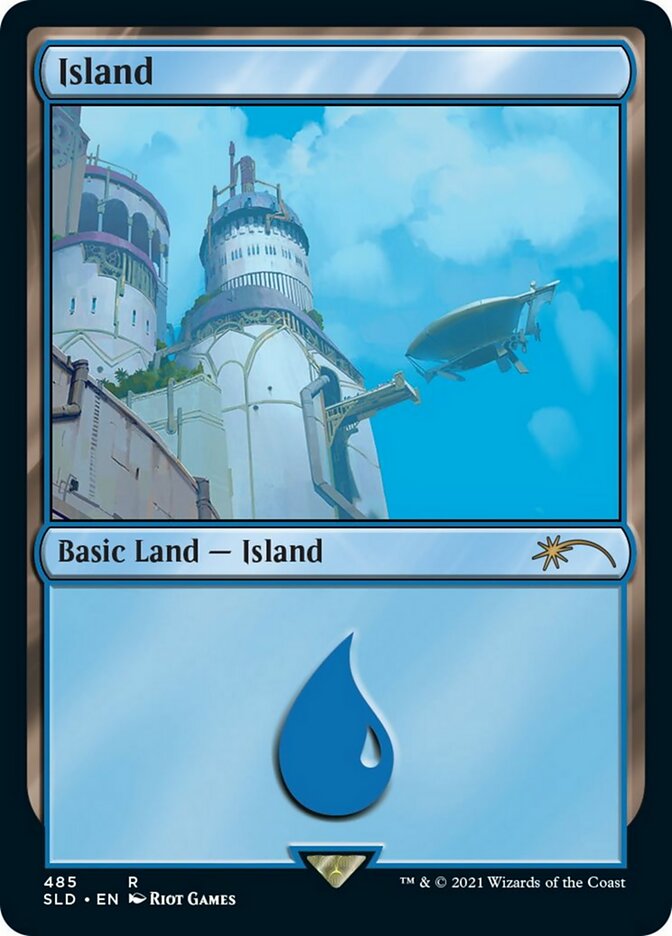Island (485) [Secret Lair Drop Series] | Kessel Run Games Inc. 