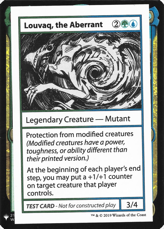 Louvaq, the Aberrant [Mystery Booster Playtest Cards] | Kessel Run Games Inc. 