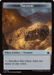 Food // Treasure Double-Sided Token [Foundations Tokens] | Kessel Run Games Inc. 