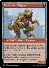 Saheeli's Lattice // Mastercraft Raptor [The Lost Caverns of Ixalan] | Kessel Run Games Inc. 