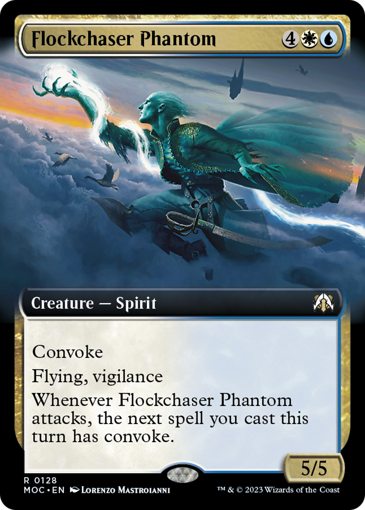 Flockchaser Phantom (Extended Art) [March of the Machine Commander] | Kessel Run Games Inc. 