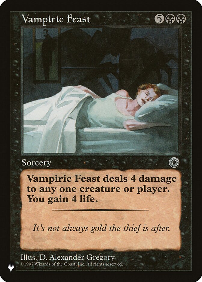 Vampiric Feast [The List] | Kessel Run Games Inc. 