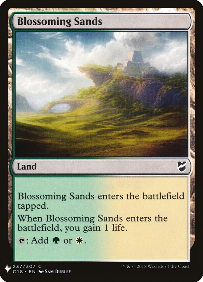 Blossoming Sands [Mystery Booster] | Kessel Run Games Inc. 