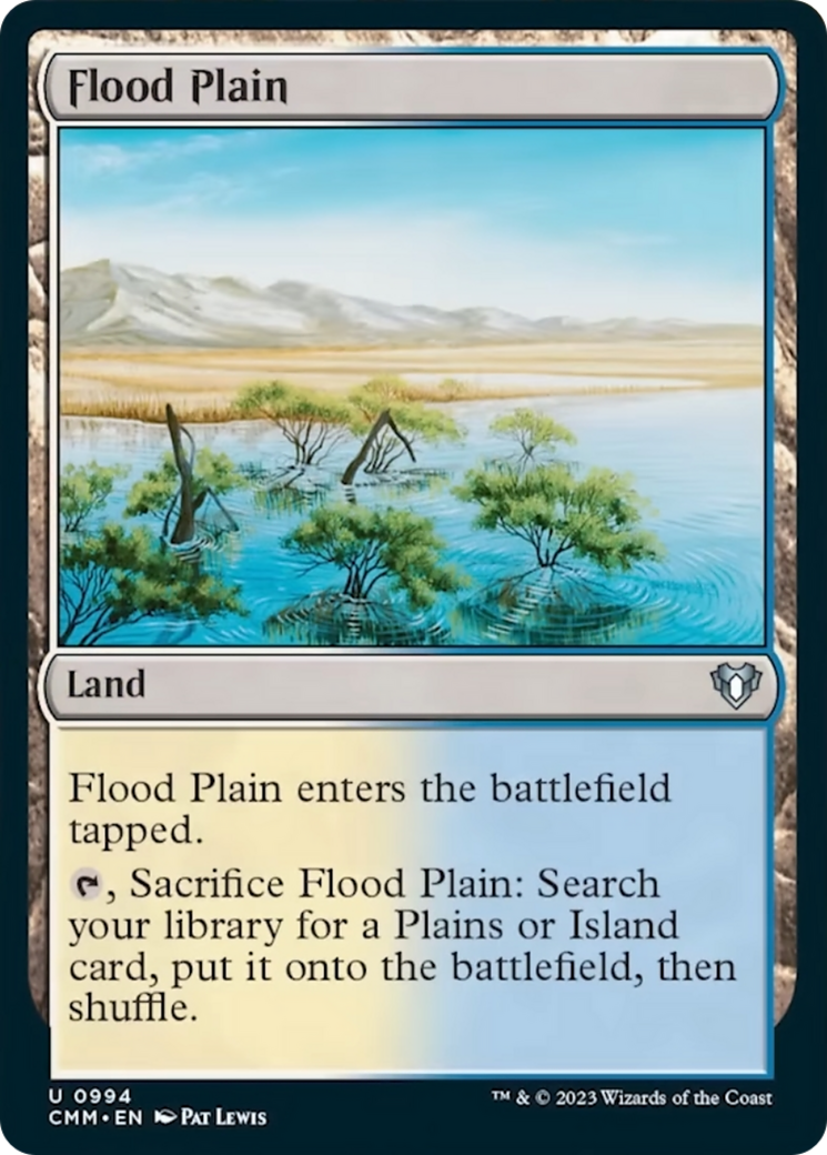 Flood Plain [Commander Masters] | Kessel Run Games Inc. 