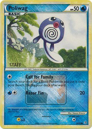 Poliwag (58/95) (League Promo Staff) [HeartGold & SoulSilver: Unleashed] | Kessel Run Games Inc. 