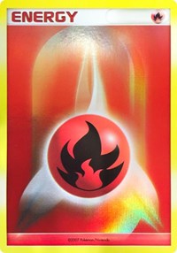 Fire Energy (2007 2008 League Promo) [League & Championship Cards] | Kessel Run Games Inc. 