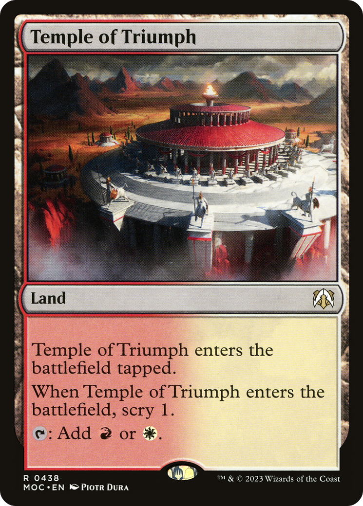 Temple of Triumph [March of the Machine Commander] | Kessel Run Games Inc. 