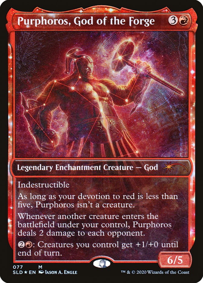 Purphoros, God of the Forge [Secret Lair Drop Series] | Kessel Run Games Inc. 