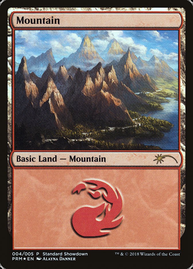 Mountain (Alayna Danner) [Standard Showdown Promos] | Kessel Run Games Inc. 