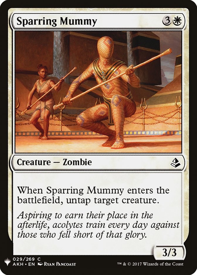 Sparring Mummy [Mystery Booster] | Kessel Run Games Inc. 