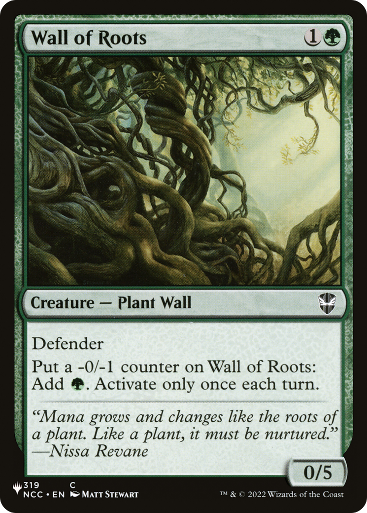 Wall of Roots [The List Reprints] | Kessel Run Games Inc. 