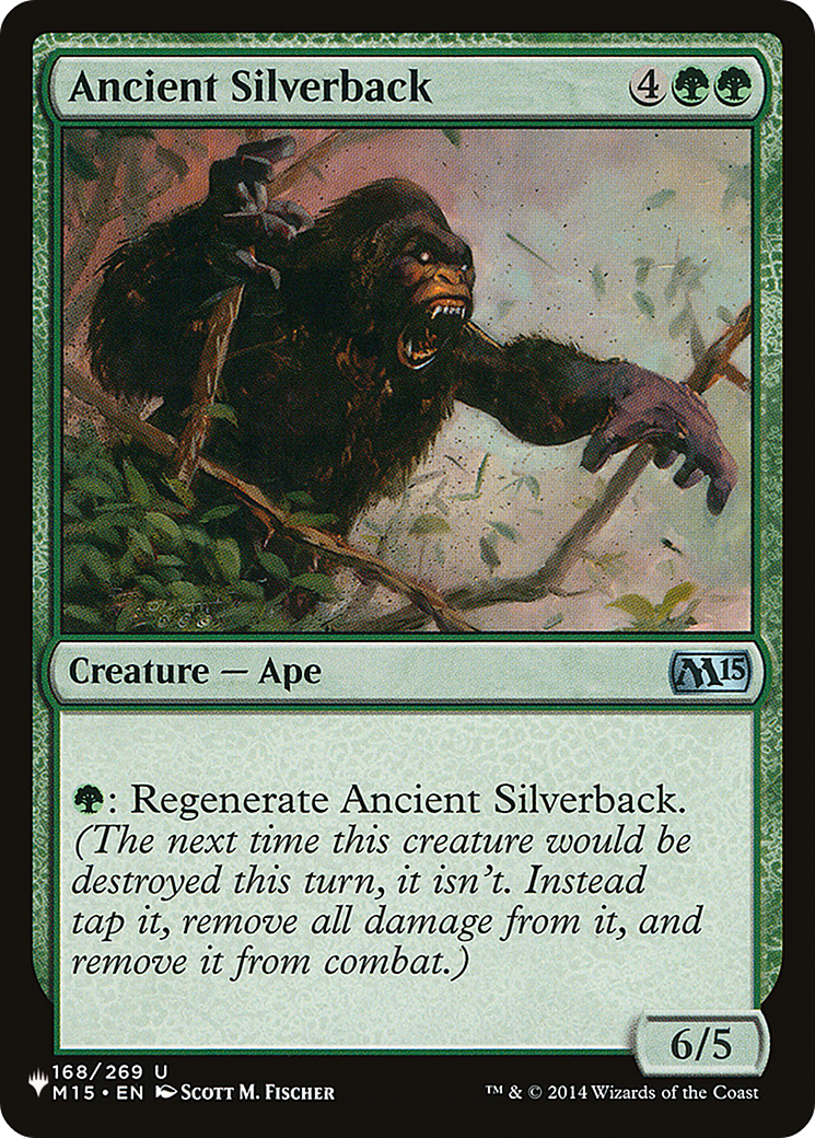 Ancient Silverback [The List Reprints] | Kessel Run Games Inc. 