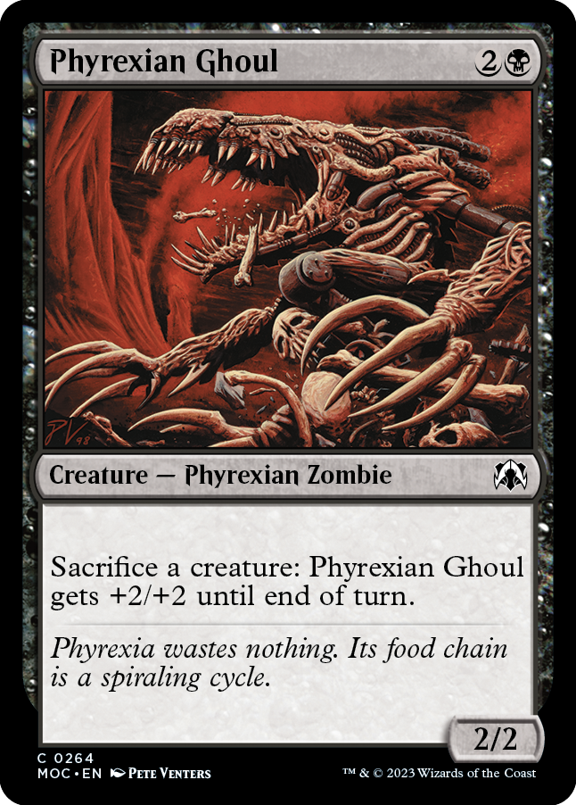 Phyrexian Ghoul [March of the Machine Commander] | Kessel Run Games Inc. 