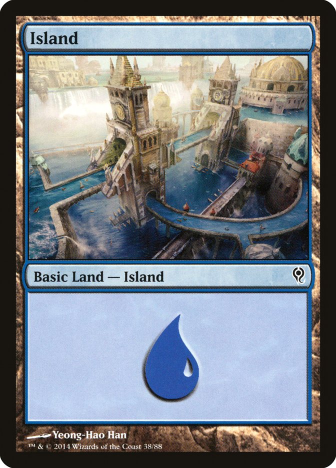 Island (38) [Duel Decks: Jace vs. Vraska] | Kessel Run Games Inc. 