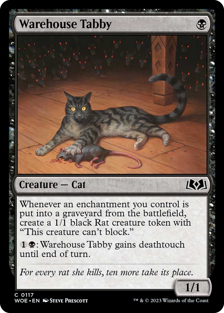 Warehouse Tabby [Wilds of Eldraine] | Kessel Run Games Inc. 