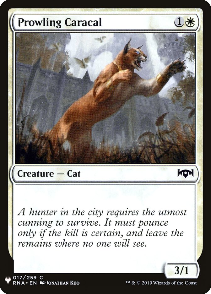 Prowling Caracal [Mystery Booster] | Kessel Run Games Inc. 