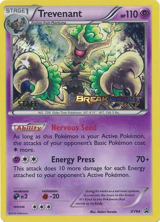 Trevenant (XY94) (Staff) [XY: Black Star Promos] | Kessel Run Games Inc. 